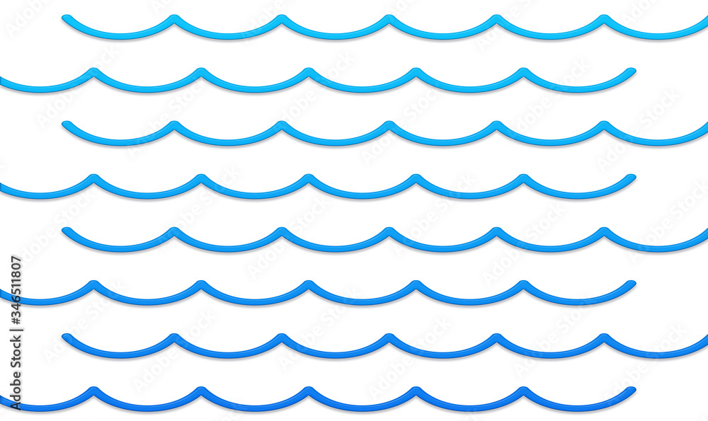 Blauen Wasser wellen Hintergrund. Blauen Wasser wellen Hintergrund.