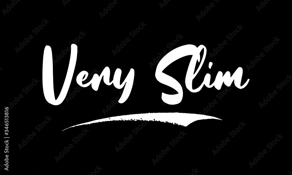 Very Slim Calligraphy Black Color Text On Black Background