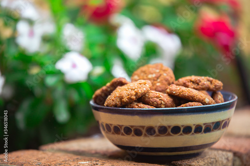 Galletas caseras de avena