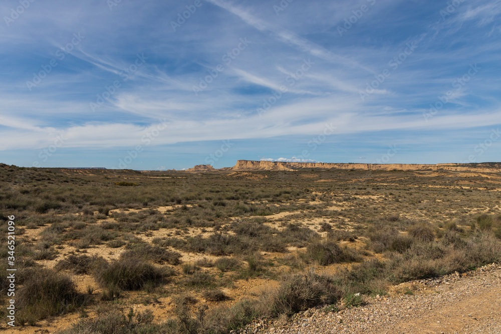 Fototapeta premium bardenas reales natural park in navarra, spain