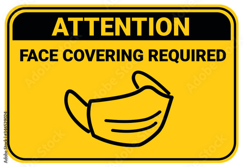 Wear cloth face covering in public facility settings to avoid or protect a person from COVID-19 the novel coronavirus outbreak spreading