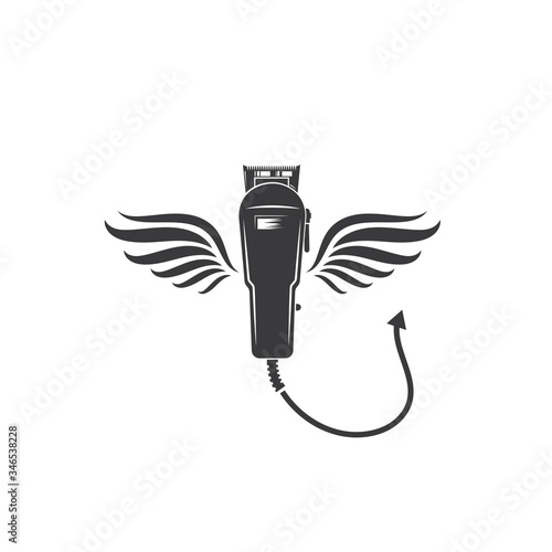electric clippers vector icon illustration design
