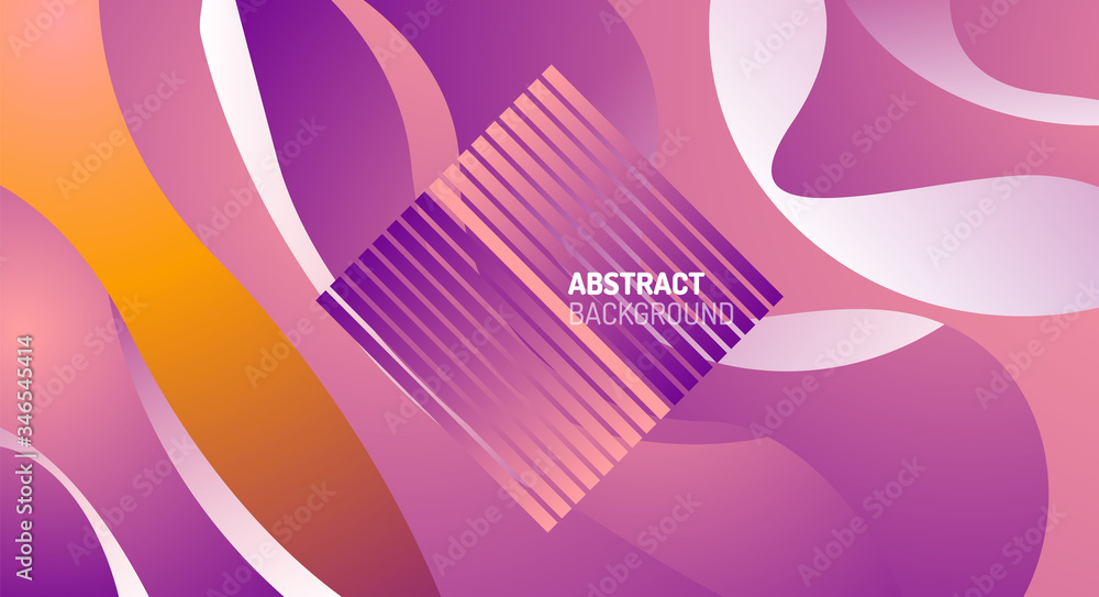 Wave pattern fluid gradients, abstract lines for Wallpaper, Banner, Background, Card, Book Illustration, landing page