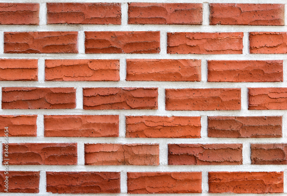 orange brick wall texture, seamless pattern Stock Photo Adobe Stock