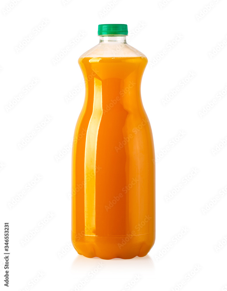 Orange Drink Soda bottle isolated Orange Drink Soda bottle isolated