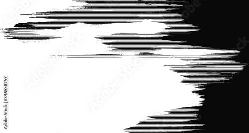Rough black and white texture vector. Distressed overlay texture. Grunge background. Abstract textured effect. Vector Illustration. Black isolated on white background. EPS10.