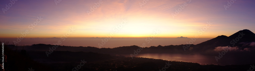 Obraz premium Mount Batur
