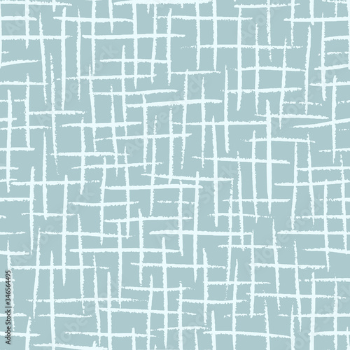 Vector pencil hatches seamless pattern with chaotic hand drawn lines. Grunge vintage background for simple wallpaper and web.