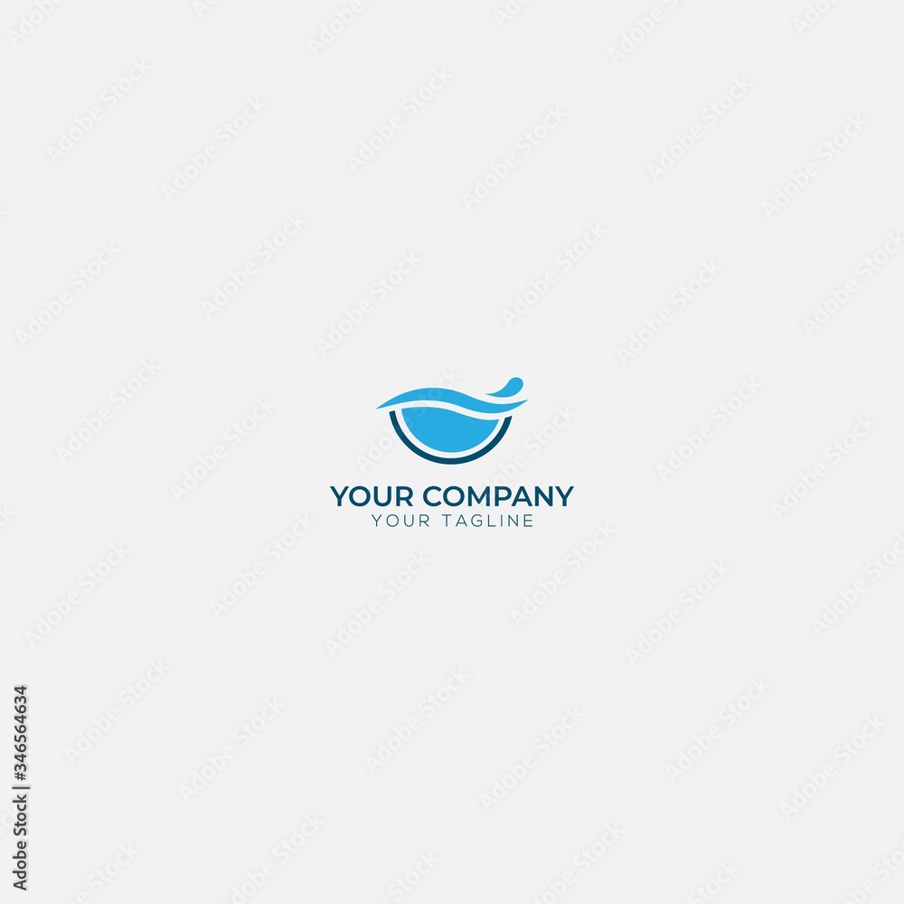 swimming pool renovation and building logo swimming pool renovation and building logo