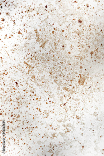 abstract grunge background with stains, spots, and splatters © Amy Buxton