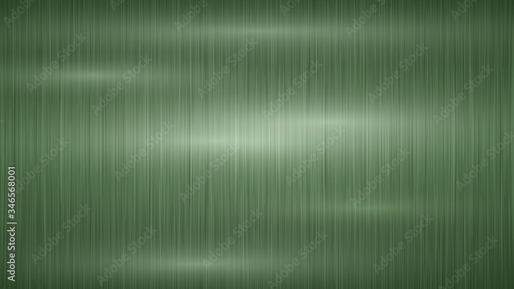 Abstract metal background with glares in green colors Abstract metal background with glares in green colors