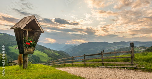 Valley of Tiersertal, South Tyrol, Alto Adige, Dolomites,northern Italy, Europe photo