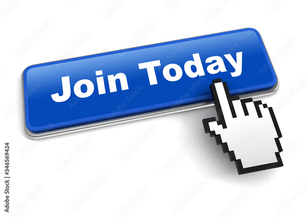 join today concept 3d illustration isolated join today concept 3d illustration isolated