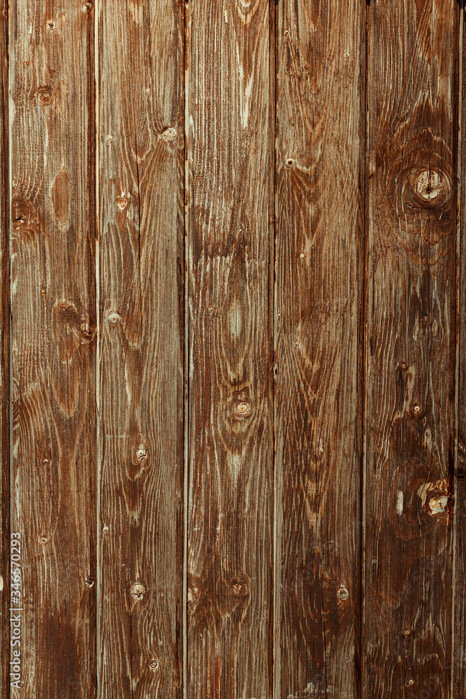 Brown, painted, wooden wall. Background. Texture.
Brown, painted, wooden wall. Background. Texture.