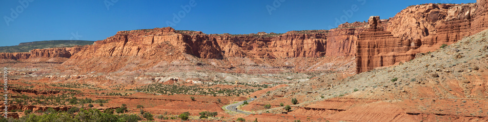 Capitol Reef from Panorama Point, Utah