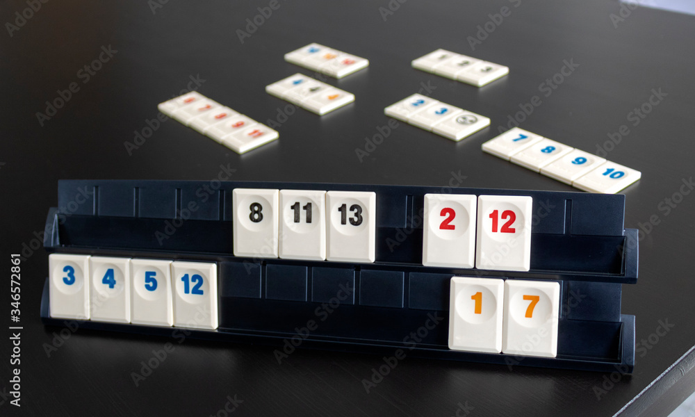 Board game with numbers. Fun game. Board game with numbers. Fun game.