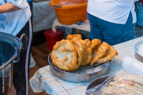 Homemade traditional hungarian dish named 