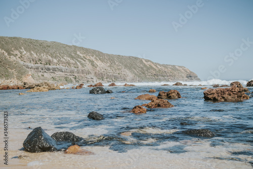 Fingal beach in Victoria, Australia.