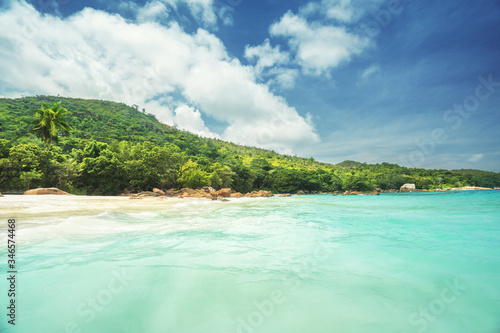 Anse Lazio beach at Praslin island  Seychelles