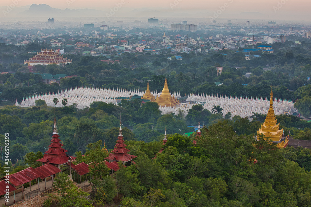MANDALAY/MYANMAR(BURMA) - 26th Nov, 2019 : Mandalay is a second largest city of Myanmar(Burma). 
