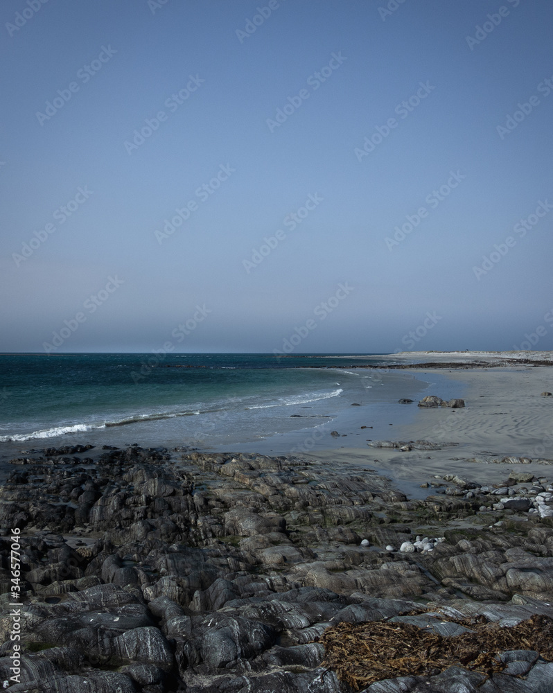 Paradise beach in the Outer Hebrides Paradise beach in the Outer Hebrides