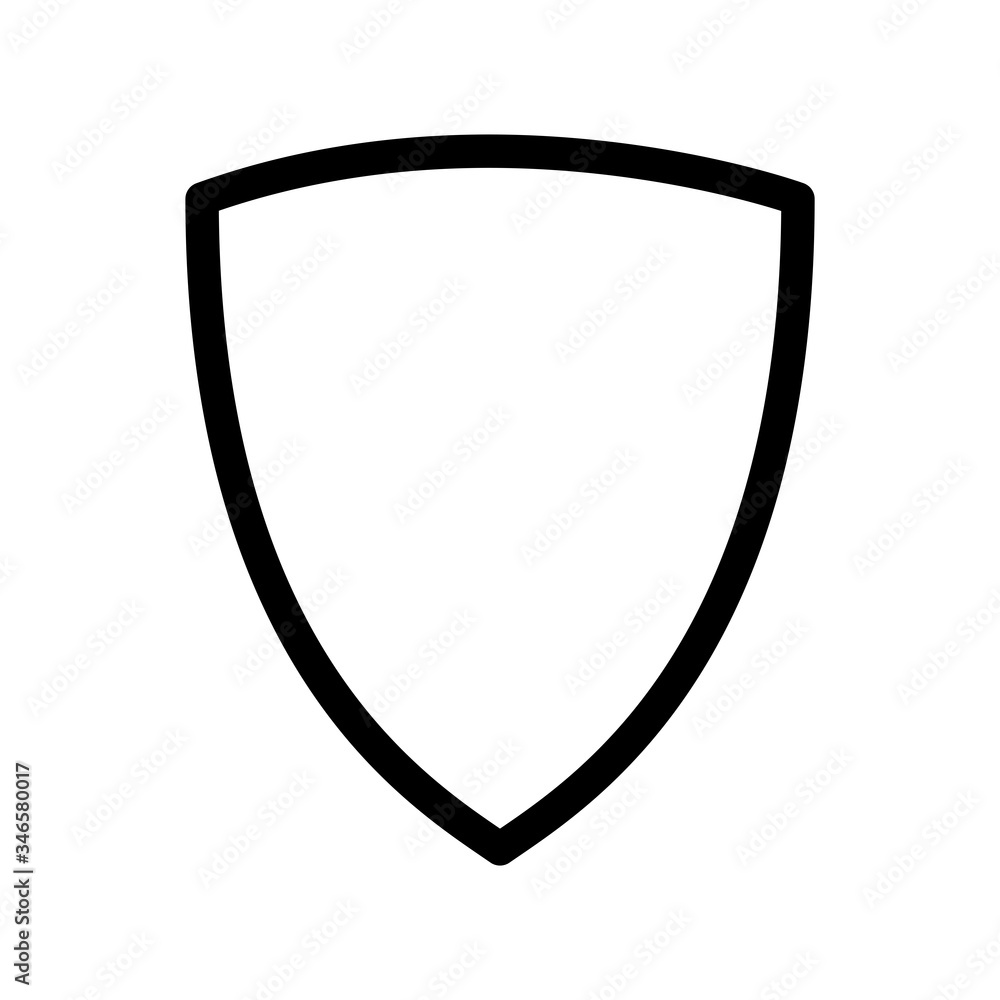 shield icon design vector template shield icon design vector template