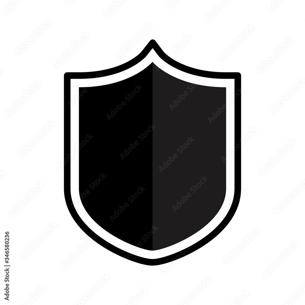 shield icon design vector template shield icon design vector template