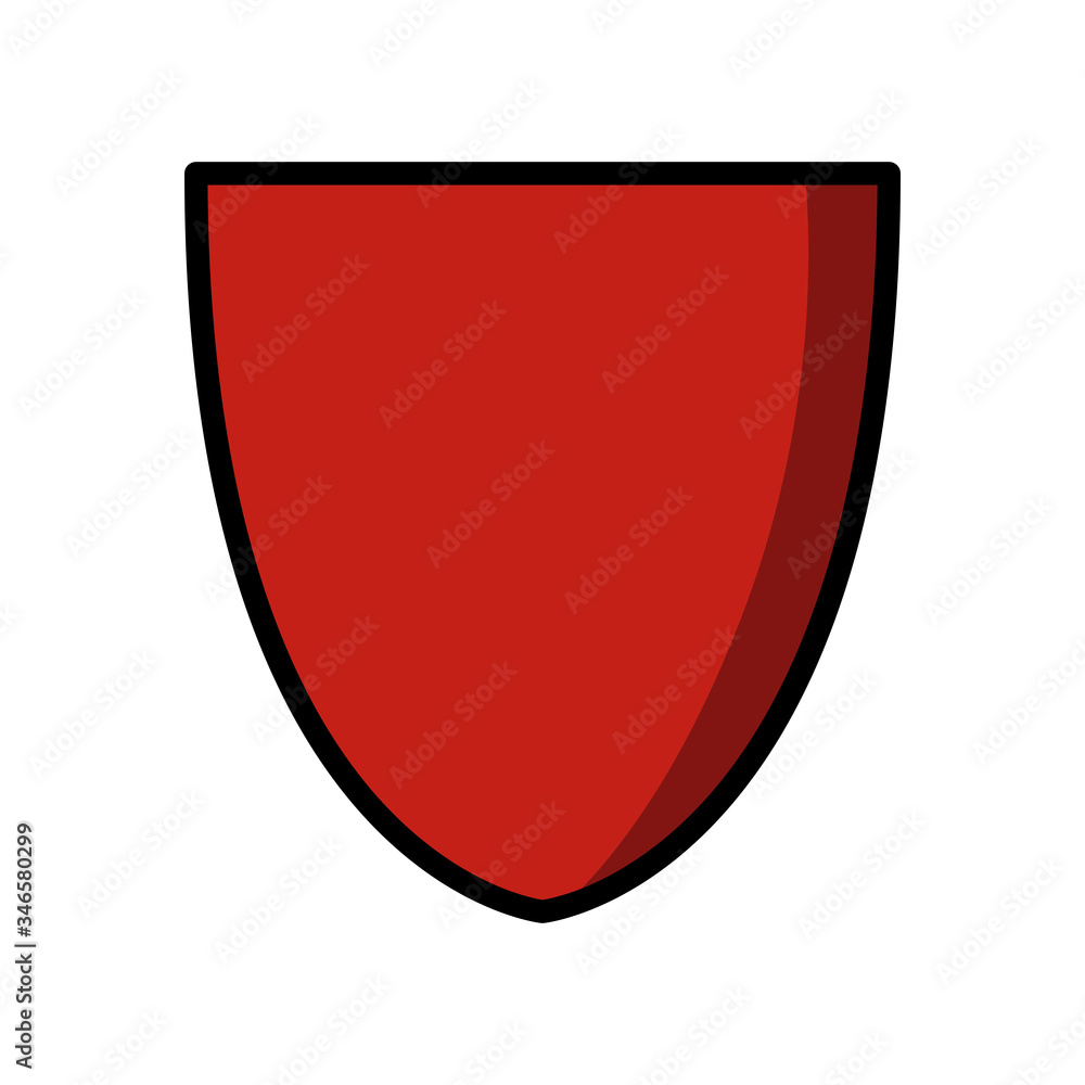 shield icon design vector template shield icon design vector template