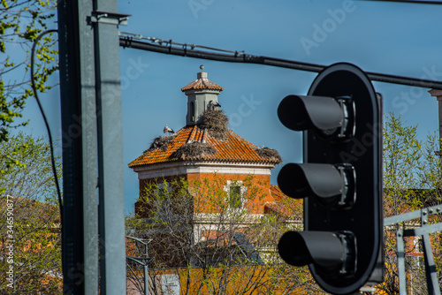 Cigüeñas Estación Renfe Rivas-vacia Madrid