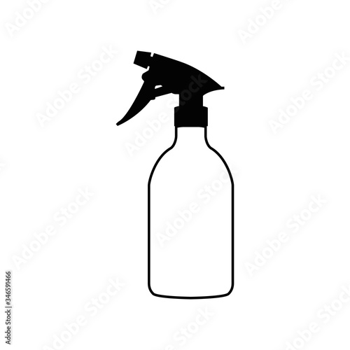 Spray bottle vector icon