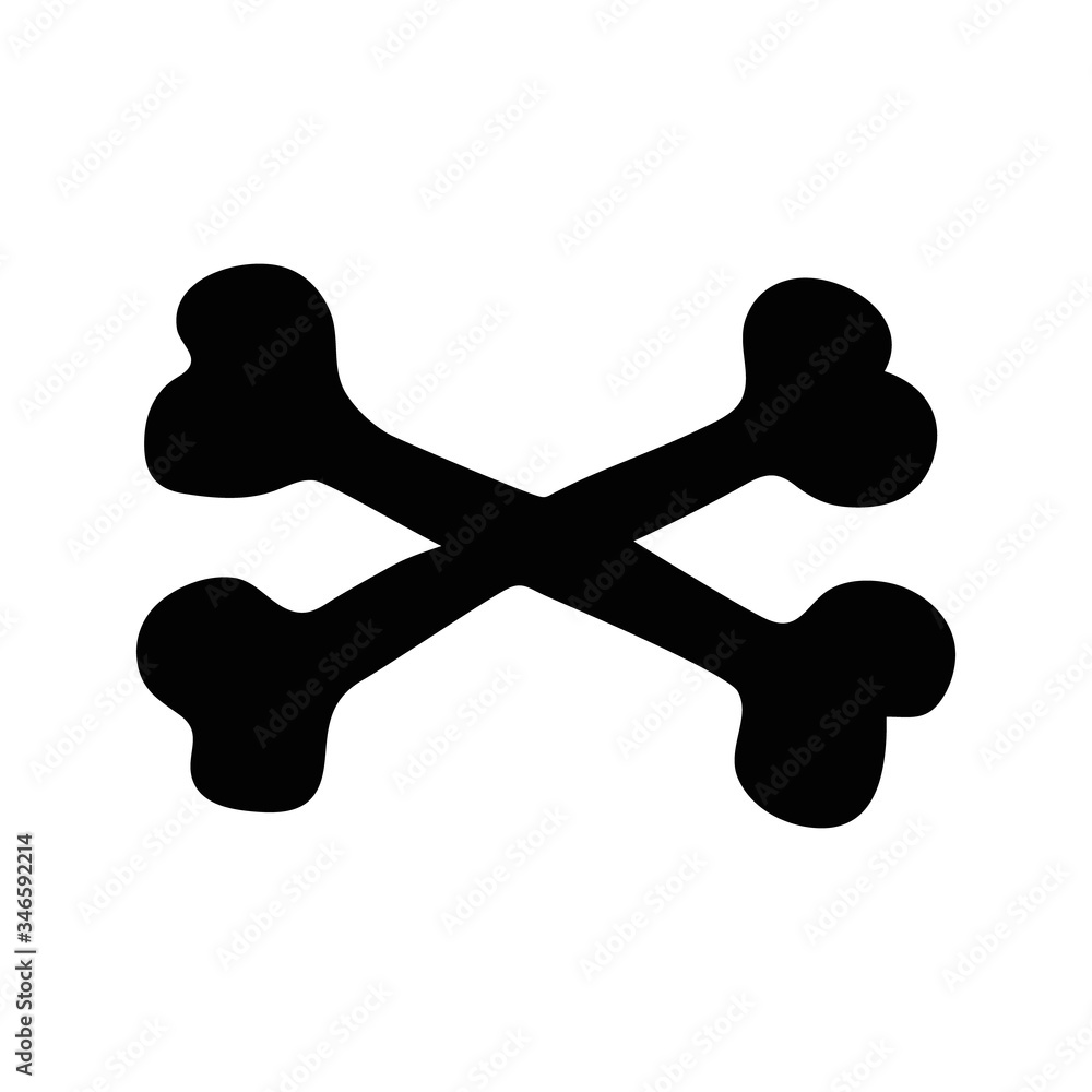 Cross bones icon Cross bones icon