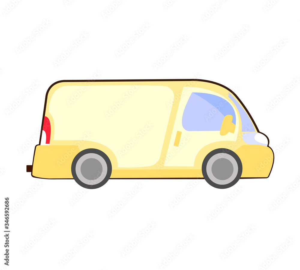 Fototapeta premium delivery-car