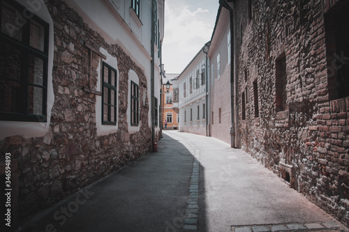 Fototapeta Naklejka Na Ścianę i Meble -  narrow street in the old town