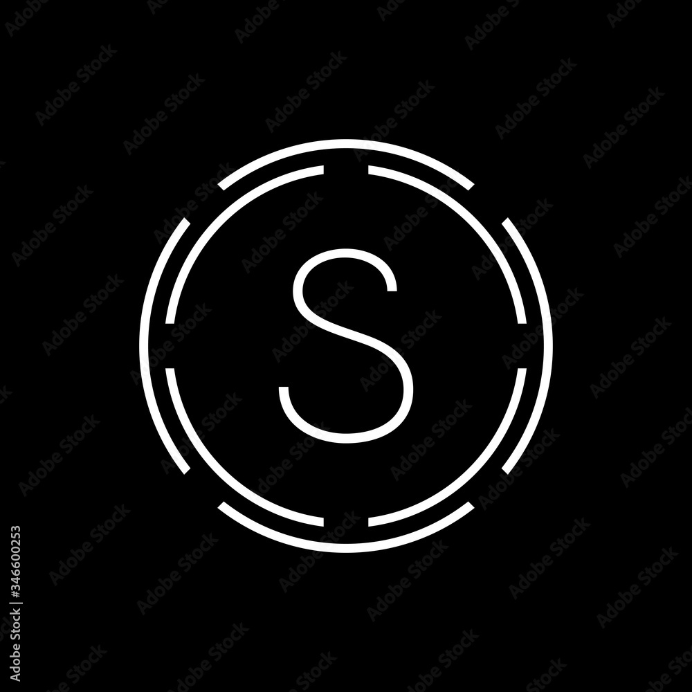 Initial Letter S Logo With Luxury Business Typography Vector Template. Creative Abstract Letter S Logo Design Initial Letter S Logo With Luxury Business Typography Vector Template. Creative Abstract Letter S Logo Design