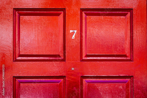 House number 7 photo