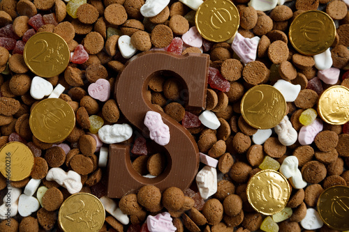 Dutch mixed candy and pepernoten eaten during Sinterklaas feast