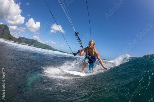 Kite Surfing in Mauritius