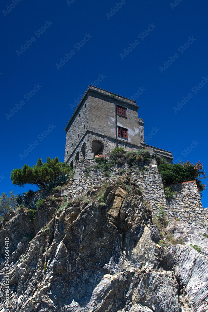 Dom na skale - Cinque Terre, Włochy