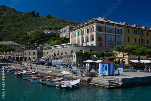 Obraz na płótnie Portovenere - Cinque Terre, Liguria, Włochy w salonie