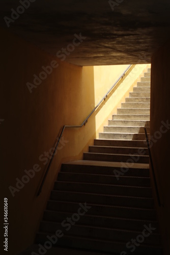 Yellow stairs