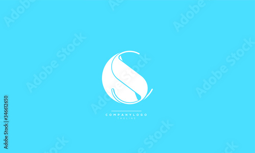 SC CS S C Letter Logo Alphabet Design Icon Vector Symbol