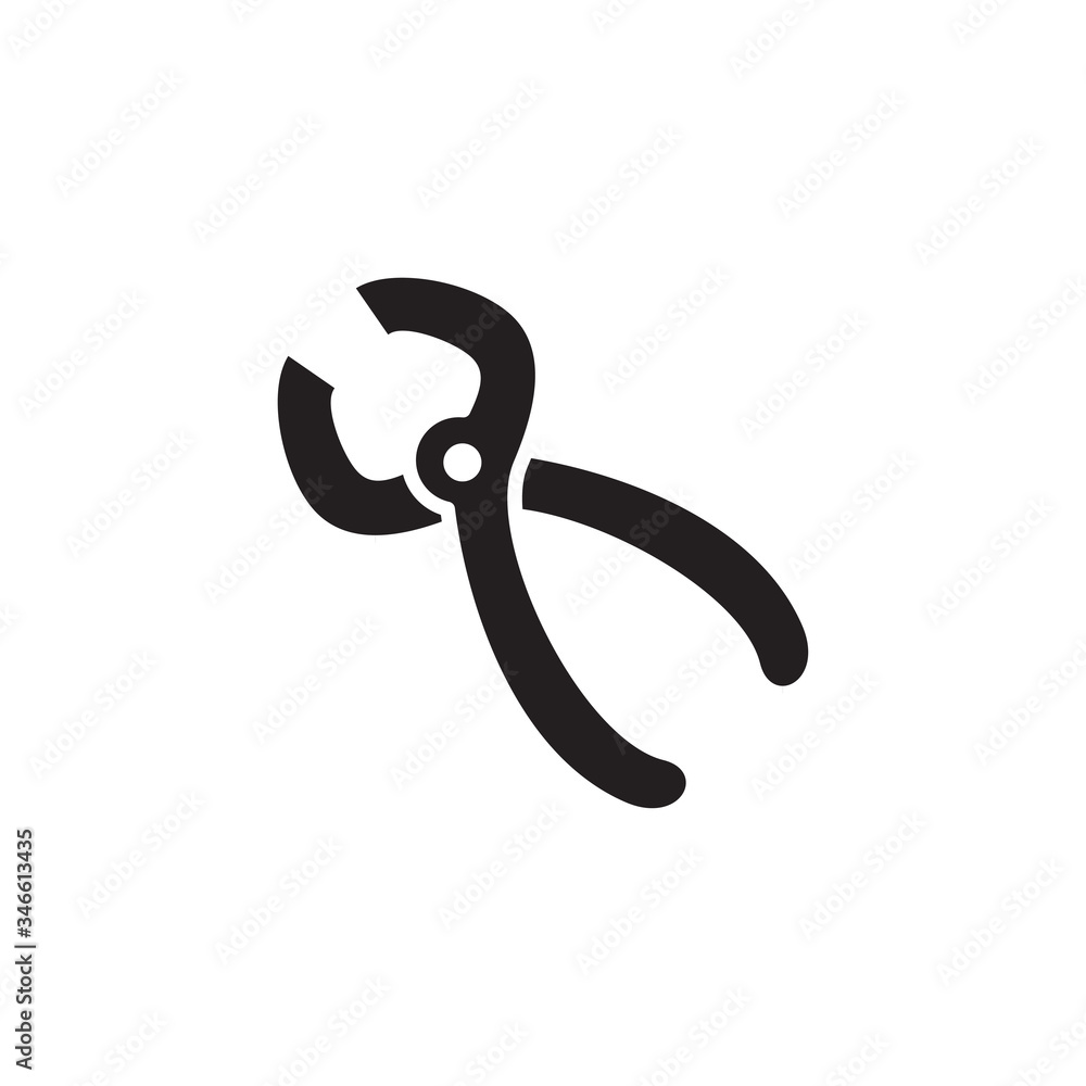 pliers icon vector trendy design template pliers icon vector trendy design template