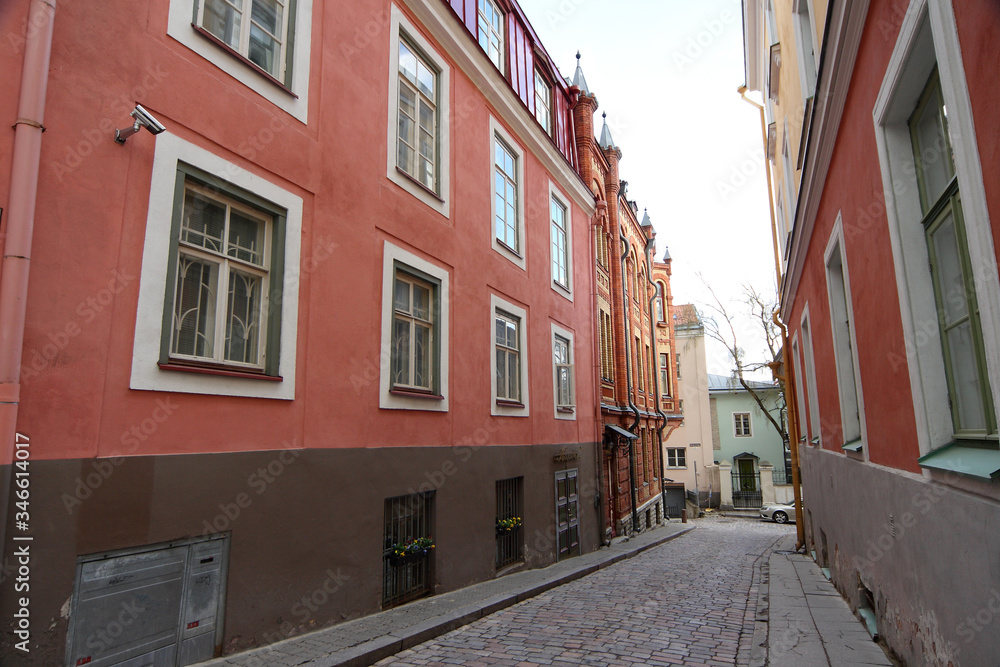 
Sights and the city of Tallinn in Estonia