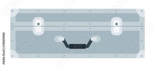 Iron case vector icon flat isolated photo