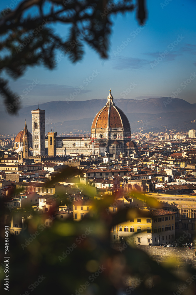 Fototapeta premium Sunset at Florence