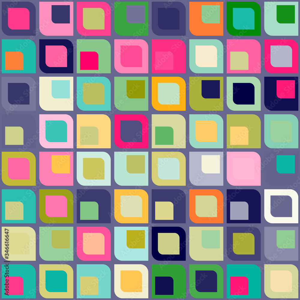 Vector Seamless pattern with geometric shapes Vector Seamless pattern with geometric shapes