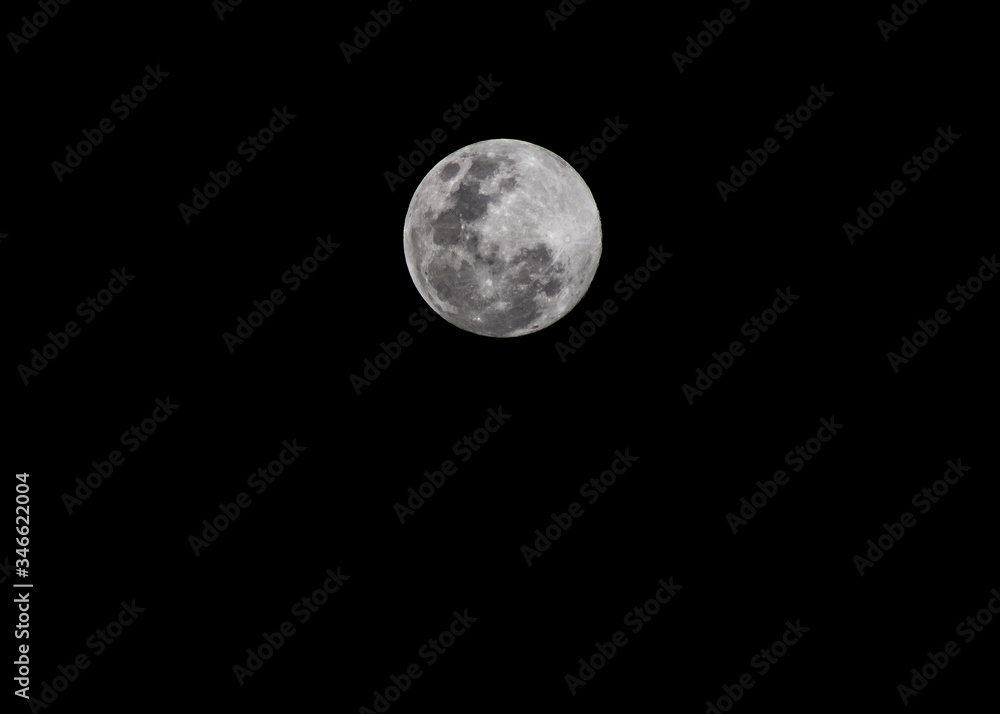 full moon isolated with black backgound full moon isolated with black backgound