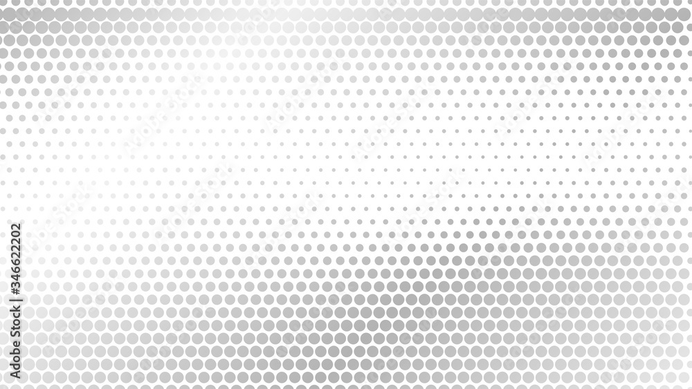 Abstract halftone wave dotted background. Modern monochrome background. Futuristic grunge pattern, dot, wave. Vector modern optical halftone texture for sites, poster, business card, cover