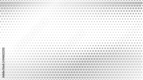 Abstract halftone wave dotted background. Modern monochrome background. Futuristic grunge pattern, dot, wave. Vector modern optical halftone texture for sites, poster, business card, cover