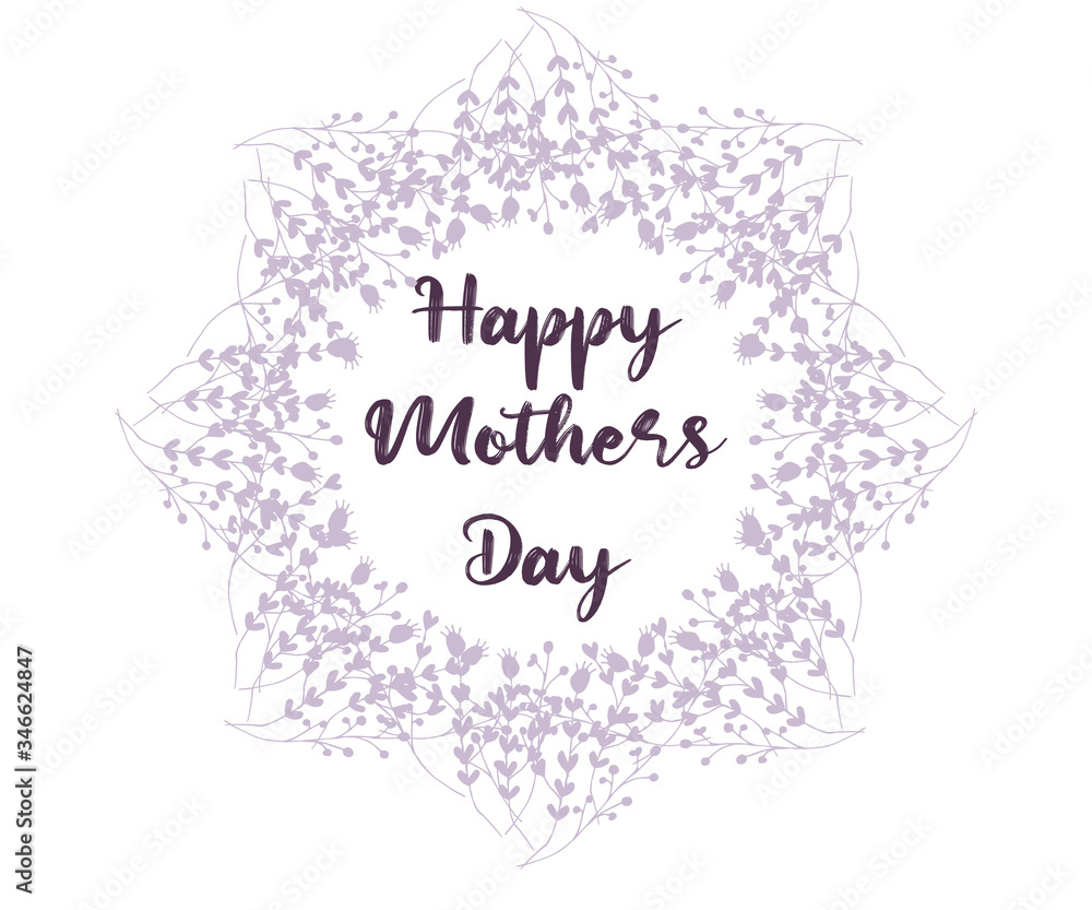 Happy Mother’s day design greeting card. Vector illustration good for the mom holiday,poster,banner,invitation,postcard,wallpaper,background, brochure.